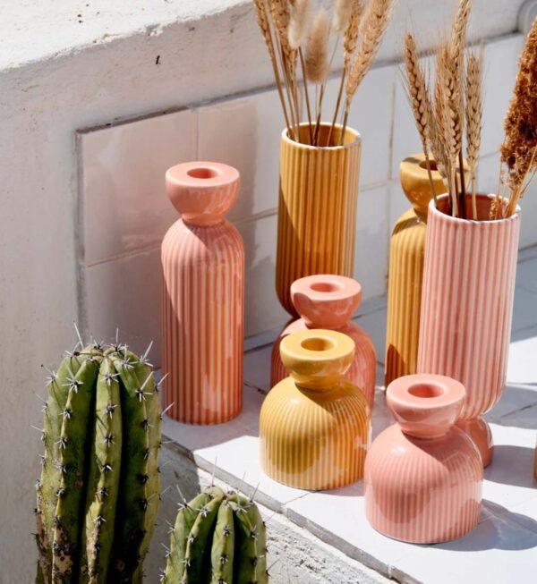 Kerzenhalter und Vase Lus – Bild 3