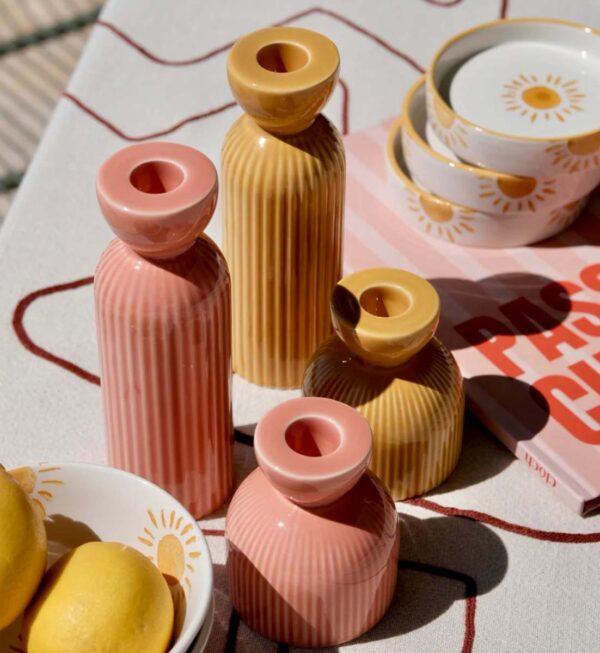 Kerzenhalter und Vase Lus – Bild 2