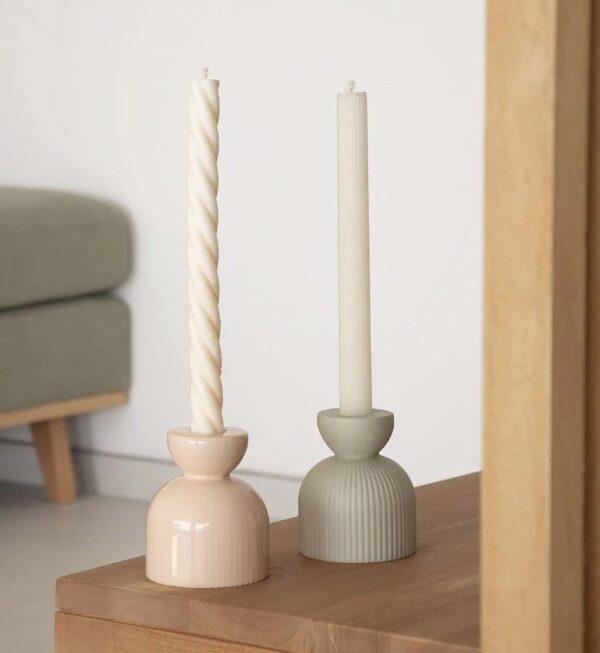 Kerzenhalter und Vase Lus – Bild 5