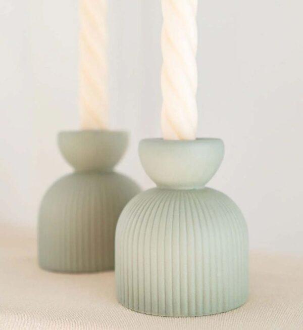 Kerzenhalter und Vase Lus – Bild 6