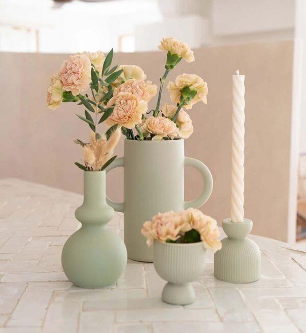 Kerzenhalter und Vase Lus – Bild 5