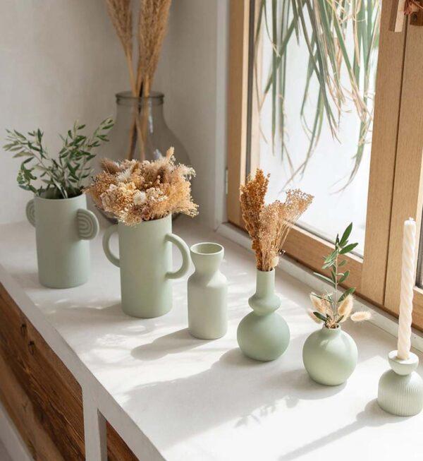 Kerzenhalter und Vase Lus – Bild 4